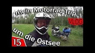 Mit dem Motorrad um die Ostsee - #15 - ein Videotagebuch (english subtitles)