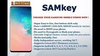 How to Unlock Samsung S8+ SM-G955F  BIT 4 Android 8.0 with Samkey