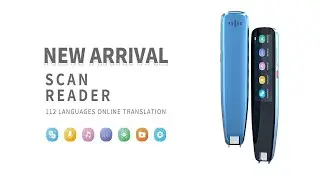 NEWYES Scan Reader| Text to Speech Scanner| OCR Reading Pen| Multilingual Instant Translator