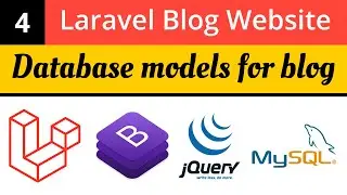 Laravel Tutorials | Create models in laravel | Laravel Blog Website | Laravel 8 Tutorials