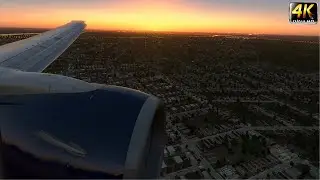 X-Plane 11 | Ultra Realistic 737-700 landing in Louisville | Reshade | Vivid Sky