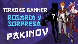 TIRADAS al BANNER de ROSARIA,  pero NO VINO SOLA - Genshin Impact (Español)