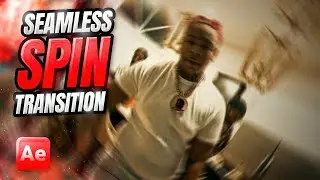 SEAMLESS SPIN MUSIC VIDEO TRANSITION (After Effects)