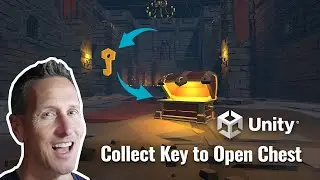 Unity FP - Unlock a Chest with a Key in Unity with Playmaker