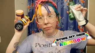 🌈Dying My Hair Rainbow! 🌈