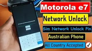 Motorola E7 Unlock Code. Motorola Moto E7 Power Austrilia Network Unlock Code || All Motorola Unlock