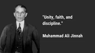 Quaid e Azam Muhammad Ali Jinnah Best Quotes