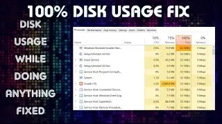 HIGH DISK USAGE FIX How to Fix 100% Disk Usage | Fix High Disk Usage | How To Fix 100% Disk Usage