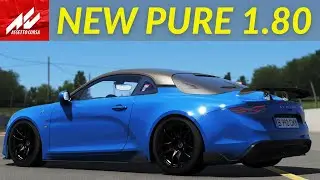 MASSIVE New PURE Update 1.80! - NEW Alpine 110R - Assetto Corsa Download Links 2023