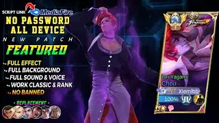 UPDATE!! Script Skin Chou KOF - Iori Yagami | No Password Full Effect & Voice - New Patch