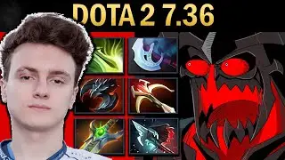 Shadow Fiend Gameplay Miracle with Pike and 970 GPM - Dota 7.36