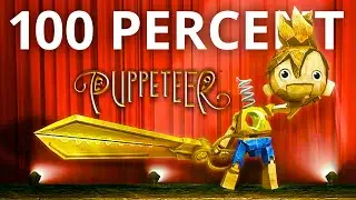 Puppeteer 100% Walkthrough ✂️💯 (All Collectibles & Platinum Trophy)