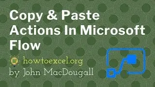 Copy & Paste Actions In Microsoft Flow