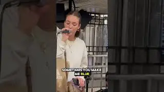 I asked an NY subway singer if I could sing her last song