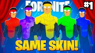 FASHION SHOW but Everyone is the SAME SKIN!