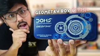 🎒 DOMS Geofine Geometry Box Review - Best Value for Students! | Only ₹75📐