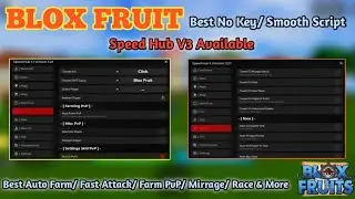 [Roblox Hack] Blox Fruit Speed Hub V3 Script New Update Available Full Tutorial | No Key | Working💪