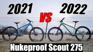 2021 Scout Race vs the 2022 Nukeproof Scout V3