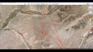 The Nazca Lines Plotted Over The Whole Earth