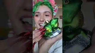 ASMR Glass Ornament Unboxing 🐸👑 