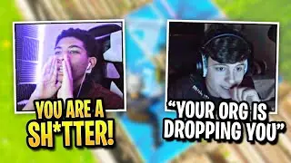 When Streamers Trash Talk Each Other (Fortnite)