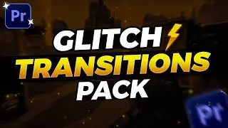 FREE Glitch Transitions Preset for Adobe Premiere Pro