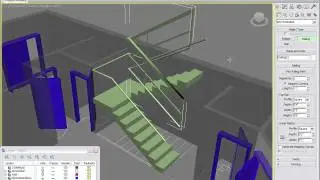 Working with AEC Objects in 3ds Max - Part 2 - Architectural Components