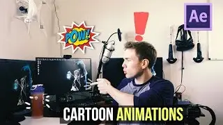 Cartoon Animation Tutorial EASY! - After Effects