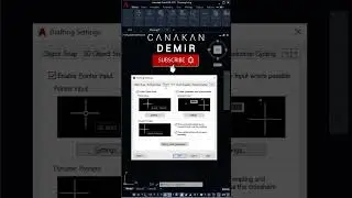 Display Coordinates on Cursor in AutoCAD 