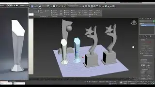 3DsMax Tutorials, Learn 3D Modeling Trophies from Scratch in 3dsmax ( Part 1)