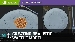 How to Create a Realistic Waffle Model in Autodesk Maya & Substance Painter w/ Brian Lai