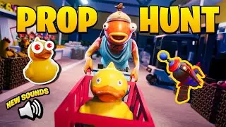 FORTNITE FurniFinds - Prop Hunt - DOGS 🐶 RANK SYSTEM 🏅 SOUNDS 🔊 MAP CODE: 2136-1364-4885