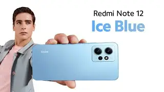 Redmi Note 12 | Stylishly elegant Ice Blue colour