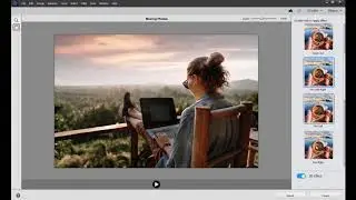 How to add motion in static photos in Adobe Photoshop Elements