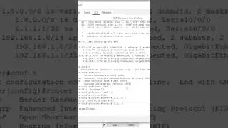 Open Shortest Path First (OSPF) Configuration In PacketTracer | Networking Academy | 