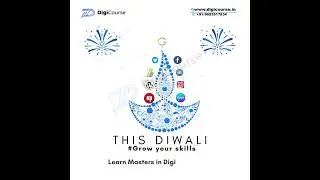 Digicourse. Learn masters in Digital Marketing with us. Since Digital is the Future. HAPPY DHANTERAS