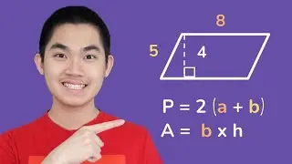 Find the Perimeter and Area of Parallelograms!