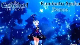 Kamisato Ayaka Dance ( Genshin Impact ) 4k Video