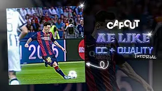 Capcut Ae like CC + Quality Tutorial 🔥