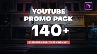 YouTube Promo Pack – Mogrt | Free Download Premiere Pro Templates