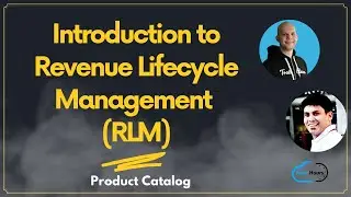 Introduction to Revenue Lifecycle Management (RLM)  -Product Catalog