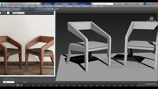 3dsmax Tutorials, Tutorial on Modeling a Stylish Wooden Chair in 3dsmax