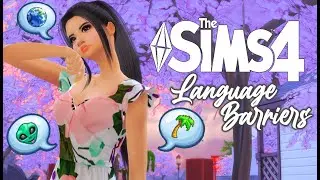 ADD DIFFERENT LANGUAGES TO THE SIMS 4 ! 🌍 // LANGUAGE BARRIERS MOD SHOWCASE & DOWNLOAD LINK