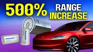 Panasonic's 4680 Battery to Enhance Electric Vehicle Range by 500%
