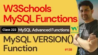 MySQL Functions | MySQL Advanced Functions - MySQL VERSION() Function 