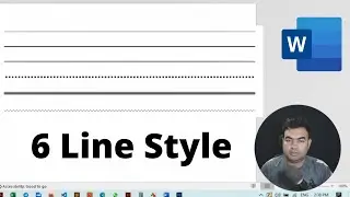 How to Insert a Horizontal line in word [Easy] [6 Line Style] 2023