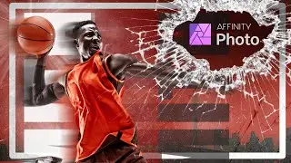 Basketball Poster Creation | Affinity Photo Tutorial