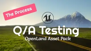 How do we QA Test our Unreal Engine Asset Pack OpenLand