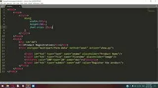 Run External Python script from HTML | Combining HTML with Python