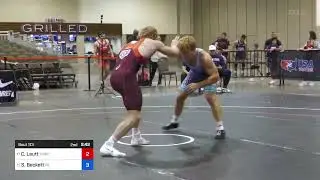 2024 Men’s Freestyle Senior World Team Trials: Clay Lautt vs Sam Beckett: 79 KG Con Rnd of 16